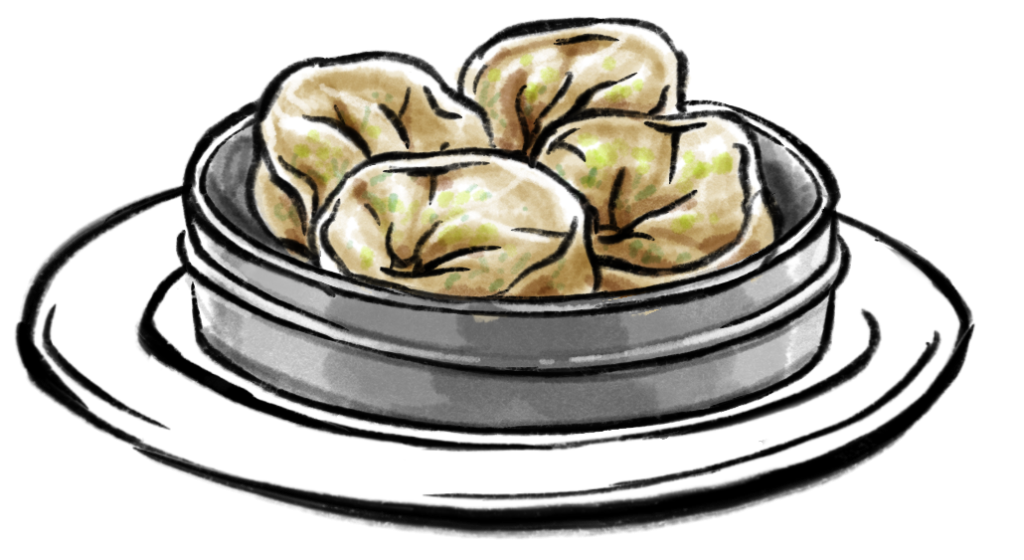 gebackene_Mandu_kimchi_restaurant